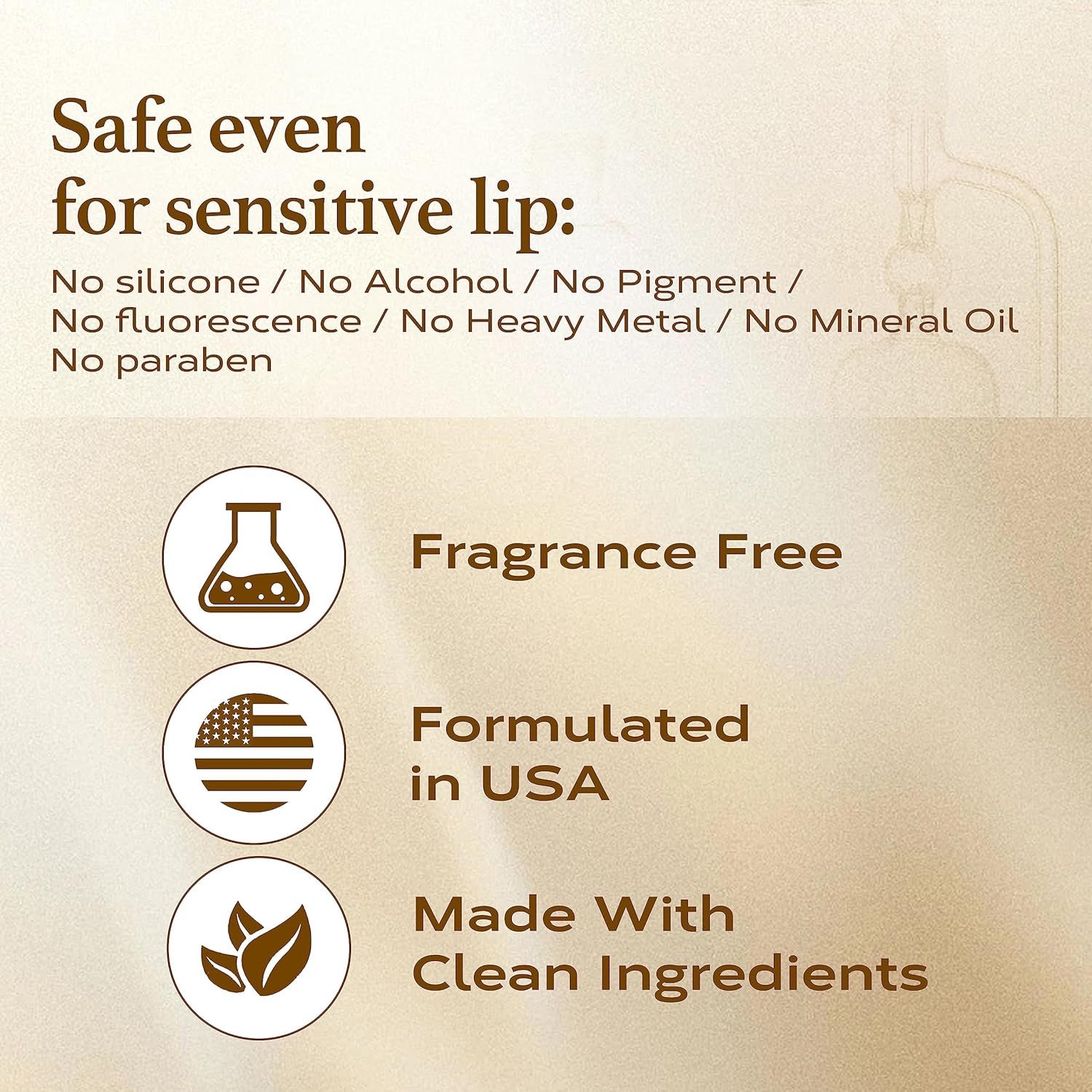 Lip Mask - Lip Sleeping Mask for Lip Care - Hydrating Lip Serum and Treatment with Collagen Peptide and Squalane - Clinically Tested Formula for Plumping Lips - Image 9