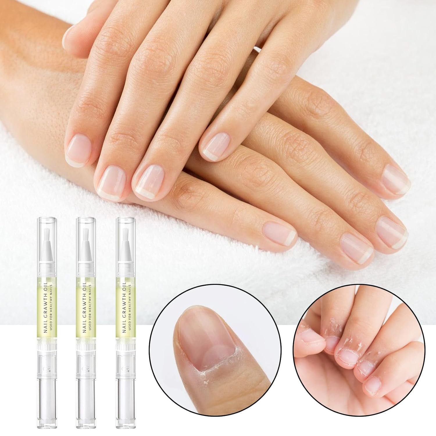 Cuticle Oil Pen Nails Growth Oil Nails Care Pen Nails Finger Edges Manicures Nourishing Pen For Nails Care Cuticle Oil for Nails, Nail Skin Edge Care(8PCS) - Image 4