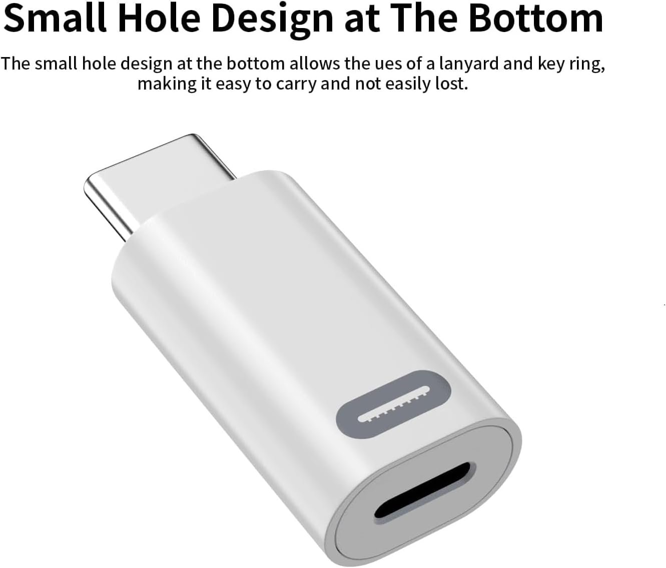 iPhone 15 Charging Adapter,2 Pack MFi Certified USB C Male to Lightning Female Connector Type-C to 8 Pin PD Fast Charging Converter Data Sync for iPhone 15 15 Pro Max 15 Plus iPad Galaxy Pixel, White - Image 8