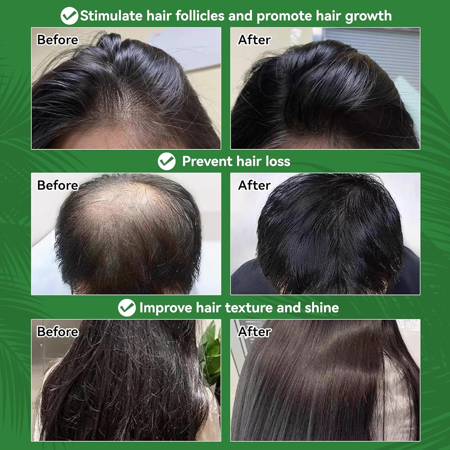 Batana Oil Hair Growth Bundle – 100% Natural Raw and Pure Batana Oil from Honduras, Dr. Sebi Approved – 4.05 FL OZ Liquid & Solid Paste for Thicker, Stronger Hair - Image 9