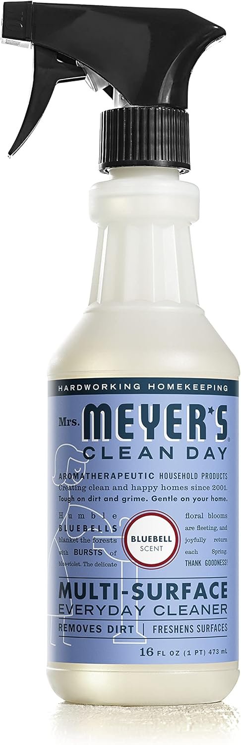 Mrs. Meyer's All-Purpose Cleaner Spray, Bluebell, 16 fl. oz - Pack of 3 - Image 3