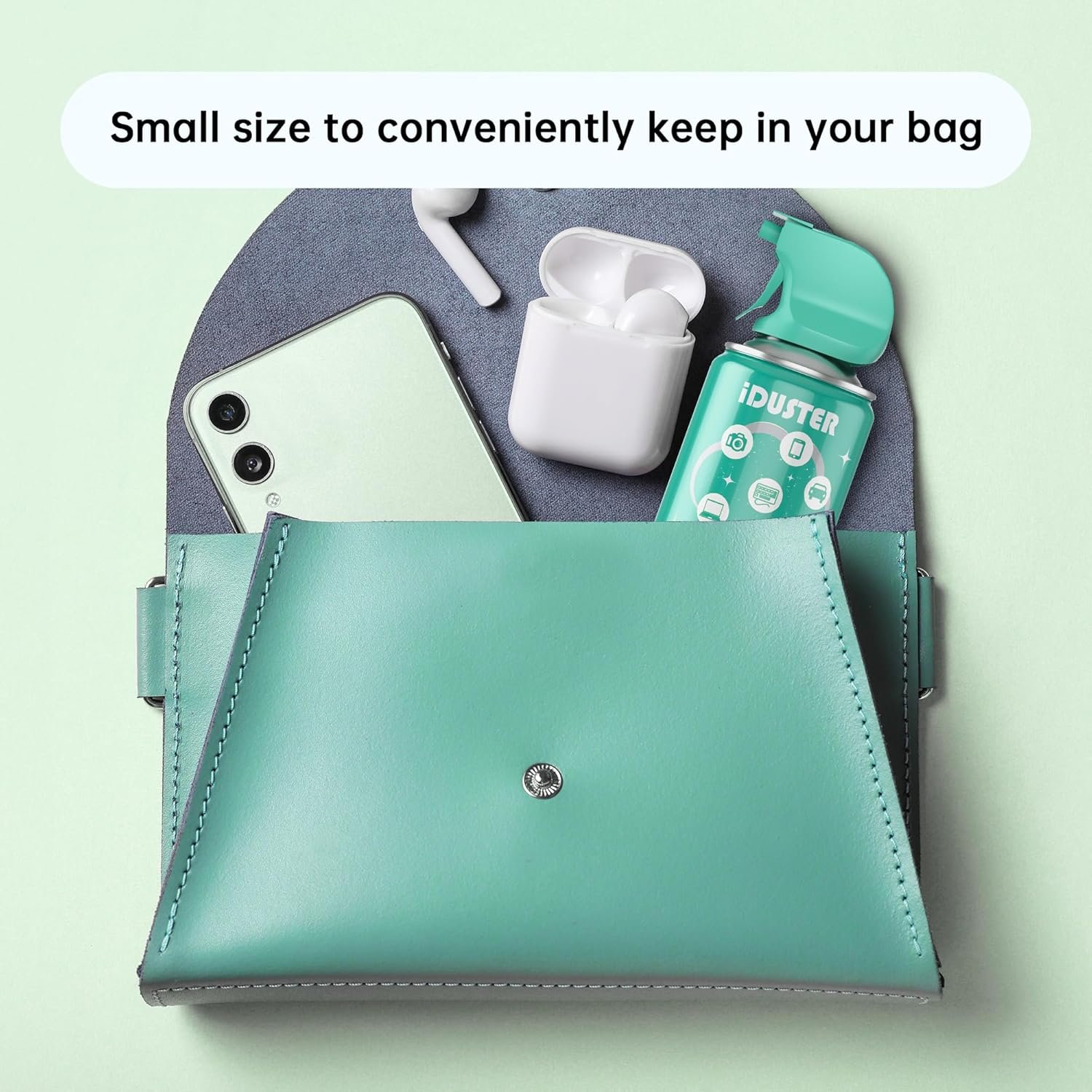 Disposable Compressed Air Duster, 3.5 oz Computer Cleaner, Keyboard Cleaner, 2 PCS - Image 8