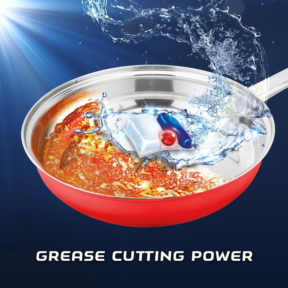 Finish - Quantum - 36ct - Dishwasher Detergent - Powerball - Ultimate Clean & Shine - Dishwashing Tablets - Dish Tabs - Image 5