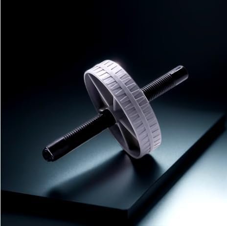 Ab Roller Wheel - Ab Workout Equipment for Difficult Abdominal & Core Strength Training, Home Gym Fitness Equipment, Exercise Wheel for Men Women (Black) - Image 2