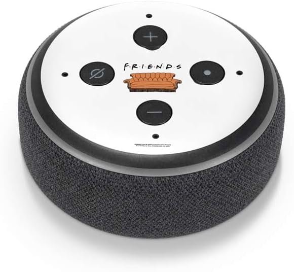 Skinit Decal Audio Skin Compatible with Amazon Echo Dot 3 - Officially Licensed Warner Bros Friends Couch Design - Image 2