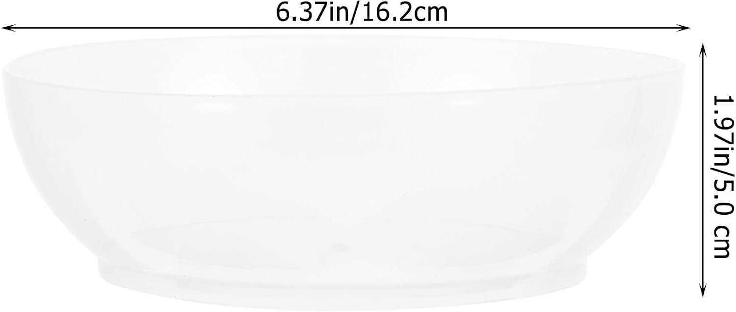 Happyyami Food Scale Bowl Electronic Scale Tray for Cooking Plastic Anti-rust Food Scale Pan for Jewelry Scale Baking Meal Prep Dieting Weight Loss 600ml - Image 3