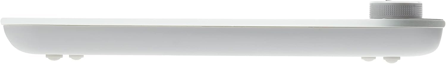 KitchenAid KQ908 Glass Surface 11 Pound Capacity Digital Kitchen and Food Scale, White - Image 8