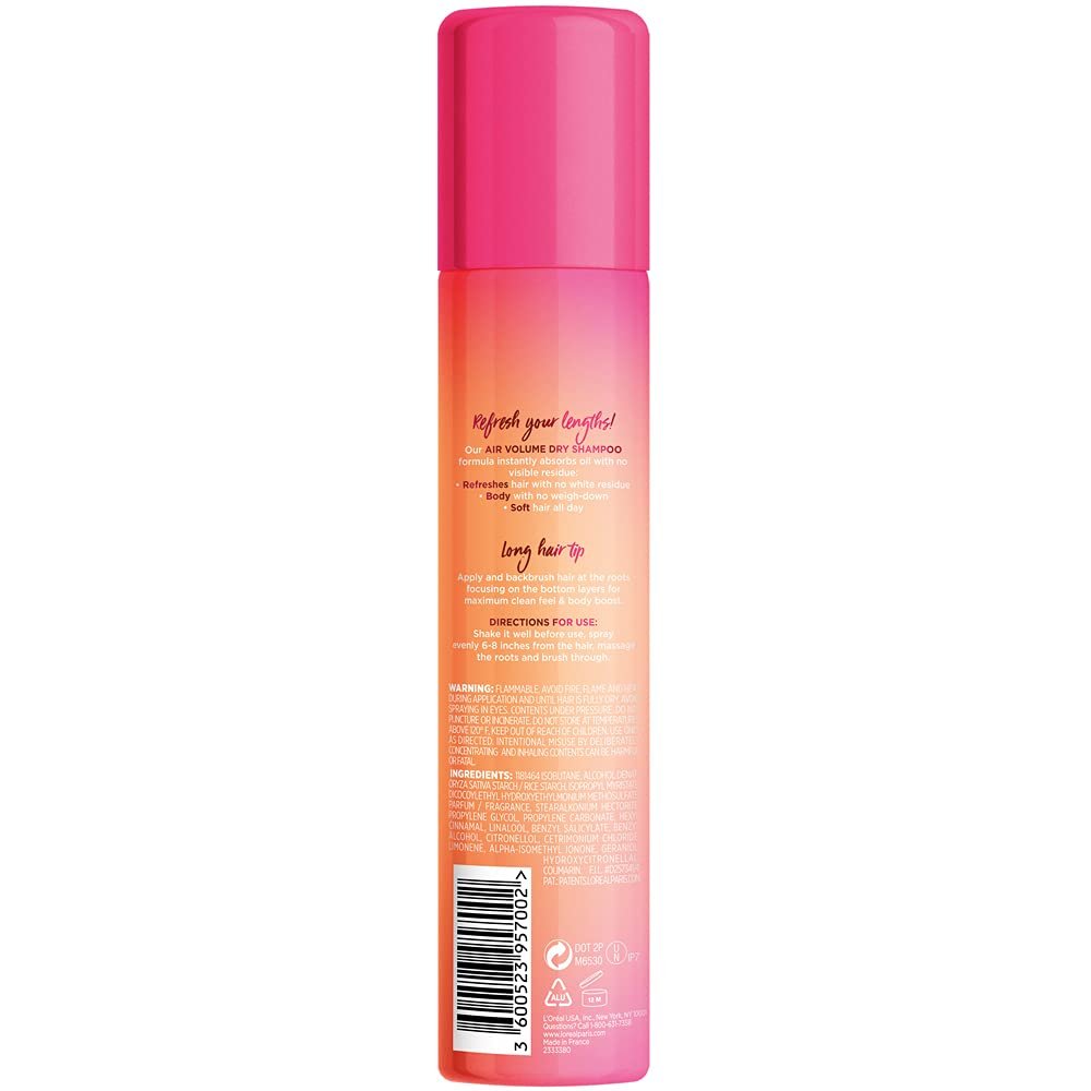 L'Oreal Paris Elvive Dream Lengths Air Volume Dry Shampoo, 4.16 Ounce - Image 3