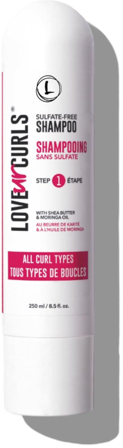 Love Ur Curls LUS Brands Shampoo for Curly, Wavy, Kinky-Coily Hair, 8.5 oz - Sulfate-Free Gentle, Moisturizing Shampoo - Hair Care Products for Soft, Smooth Curl Definition - Image 2