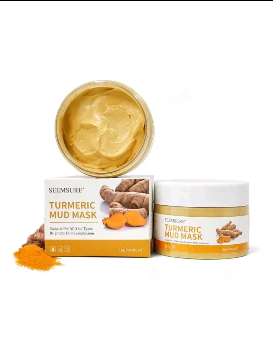 Turmeric face mud mask - Image 2