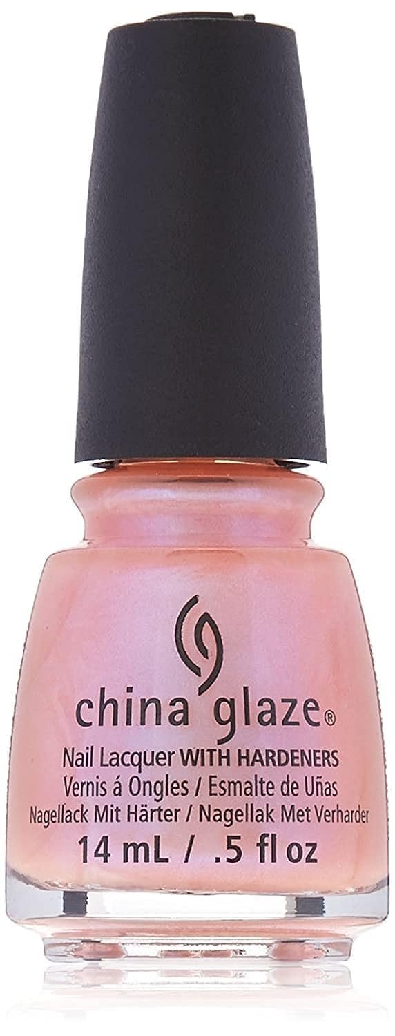 China Glaze Nail Lacquer with Hardeners:Afterglow 70697 - Image 2