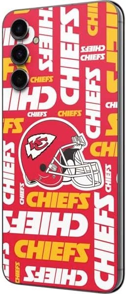 Skinit Phone Decal Skin Compatible with Samsung Galaxy A14 5G - Officially Licensed NFL Kansas City Chiefs Red Blast Design - Image 3