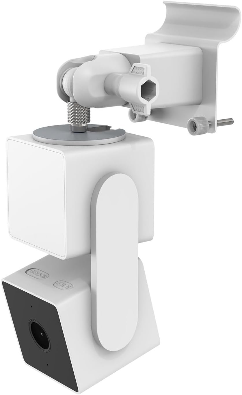 Vinyl Siding Mount Compatible with Wyze Cam Pan V3 Camera (White) - Image 10