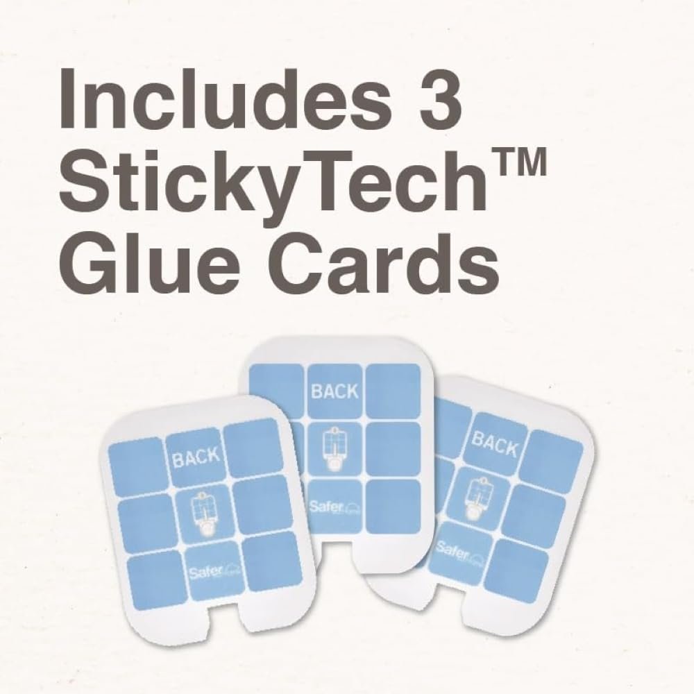 Safer Home SH503 Indoor Plug-In Fly Trap Refill Pack of Glue Cards for SH502 Indoor Fly Trap – 3 Count (Pack of 1) - Image 6