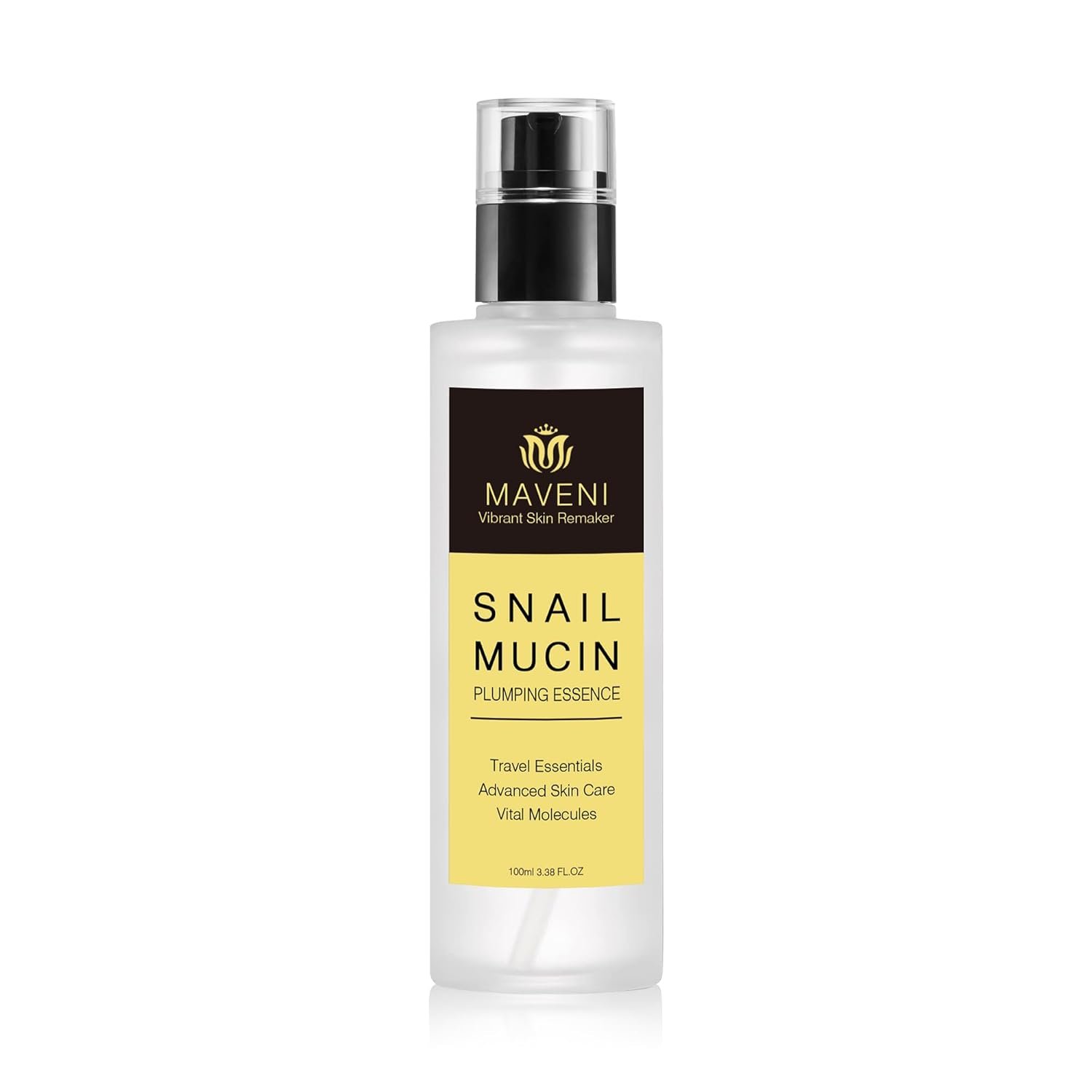 High Concentration Snail Mucin Plumping Serum 100ml 3.38 fl.oz,Hydrating Serum with Snail, Reduce Wrinkles and Fine Lines,Smooth Facial Skin - Image 2