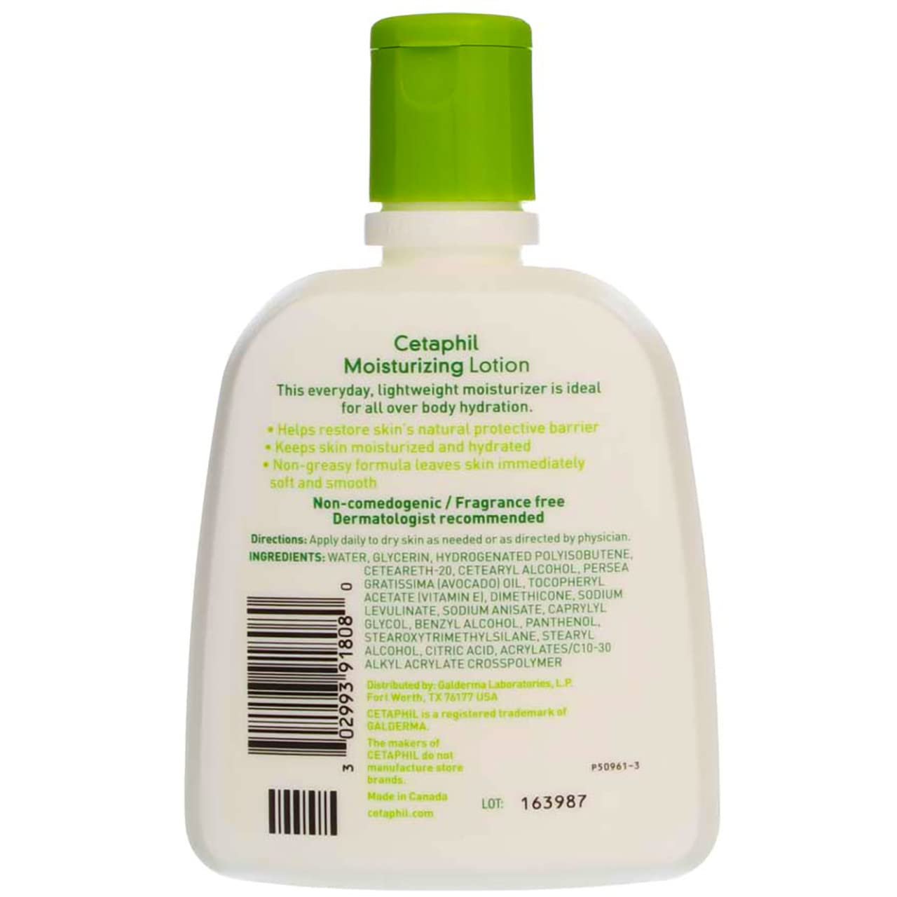 Cetaphil Moisturizing Lotion, 8 Fl oz (Pack of 3), Hydrating Moisturizer For All Skin Types, Instant Hydration lasting up to 24 Hours, Non-Greasy, Lotion for Even the Most Sensitive Skin - Image 4