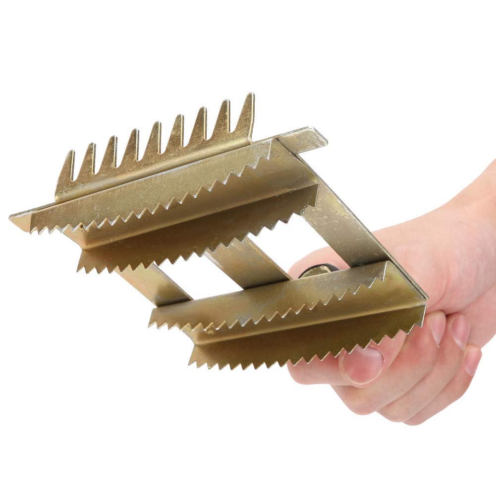 Deshedding Brush, Dematting Comb for Pet Shedding - Sturdy and Durable Grooming Tool for Cattle, Cow, Bull Hair - Hair Removal Rake with Ergonomic Handle - Wide Applications - Image 8