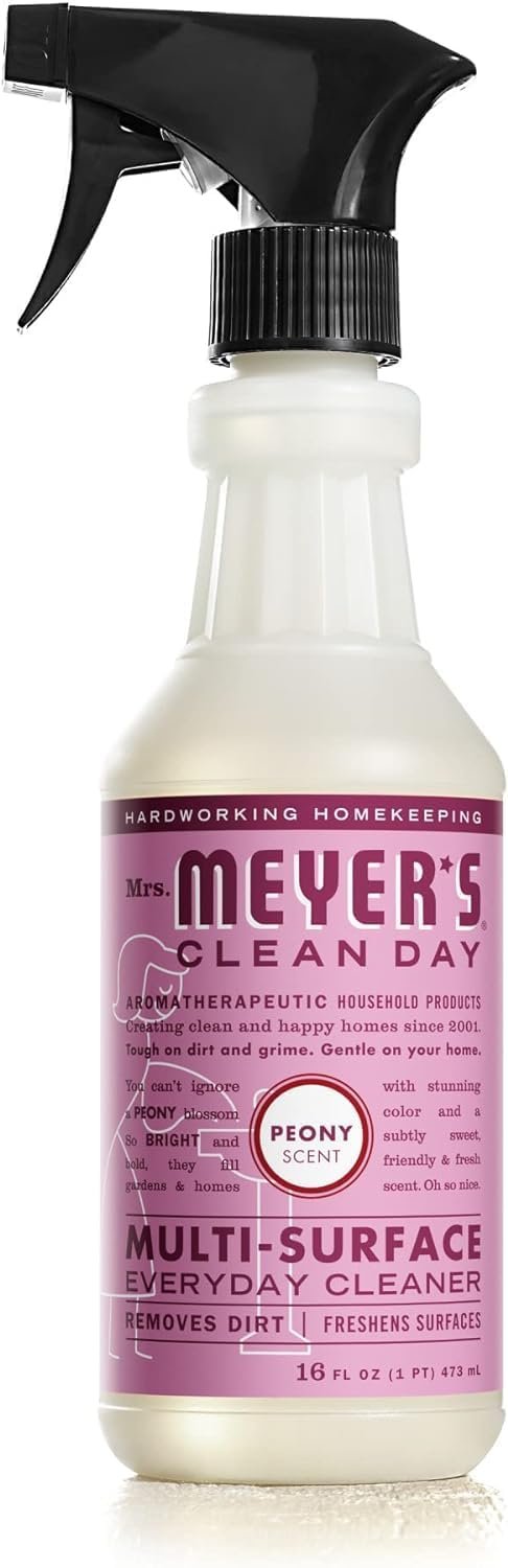 MRS. MEYER'S CLEAN DAY All-Purpose Cleaner Spray, Peony, 16 fl. oz - Pack of 6 - Image 3
