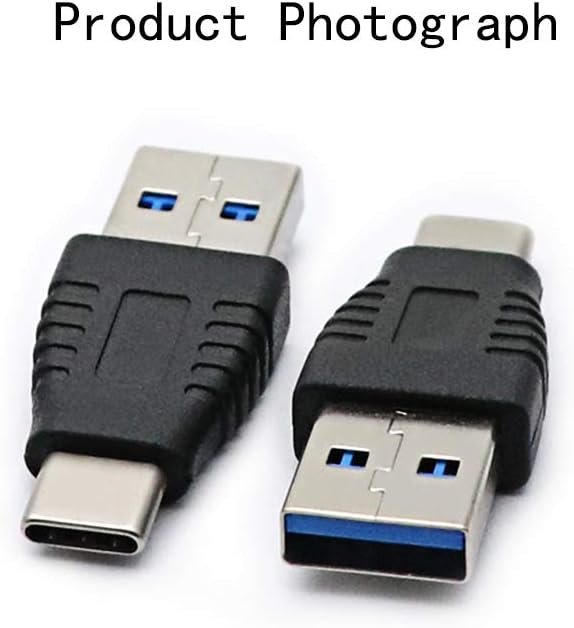 Type-C Male to USB3.0 Male Adapter,USB C to USB A 5G 3A Converter, USB 3.1 AM to CM Support Data Synchronization and Charging, Suitable for Mobile Phones, Computers,2-Pack - Image 8