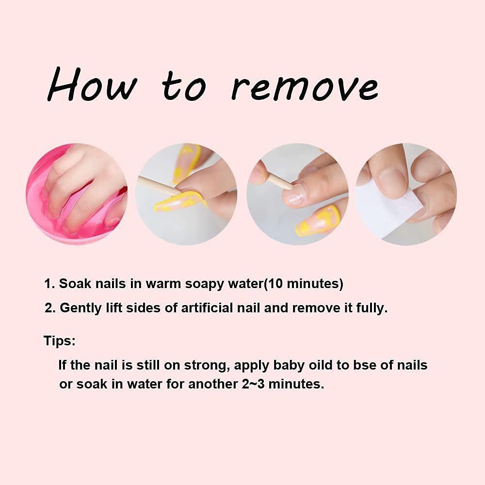 Coolnail Dark Smoky Gray Reflective Mirror Metal Plating False French Acrylic Nail Tips Punk Metallic Square Fake Nails With Glue Sticker - Image 9