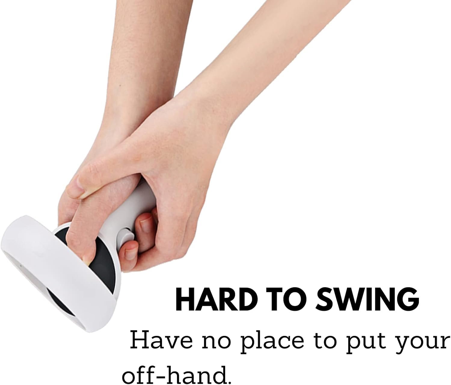 VR Golf Putter Grip Extension Handle for Oculus Quest 2 Right and Left Controllers for Games Accessories Golf+ Golf 5 eClub Mini Golf exVRience Golf Club Black Hole Pool - Image 4