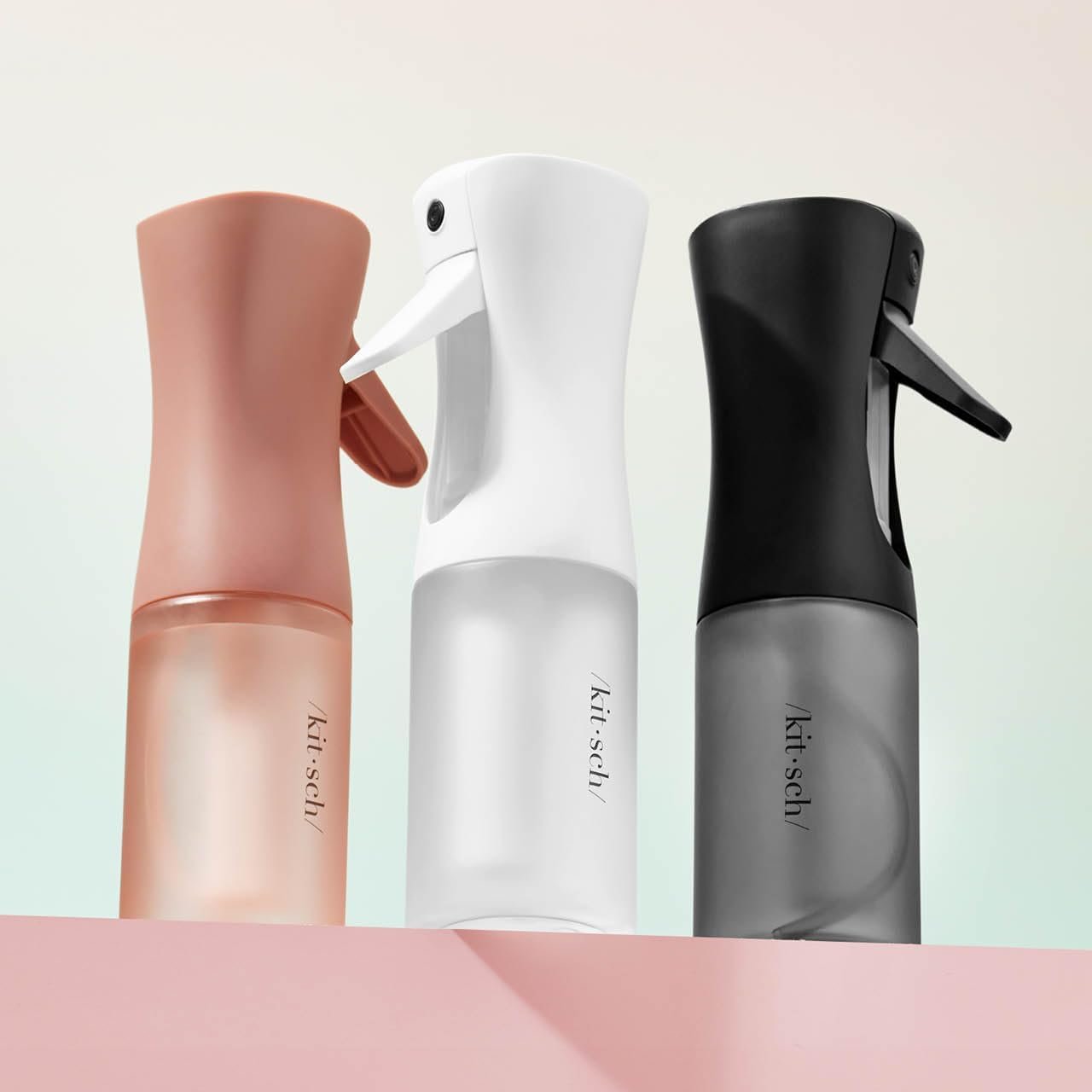 Kitsch Spray Bottle for Hair - Continuous Water Mister with Ultra Fine Mist for Hairstyling, Barbers, Salons, Cleaning, Plants, Versatile Spray Bottles - Made from Recycled Plastic - Terracotta, 5 oz - Image 9