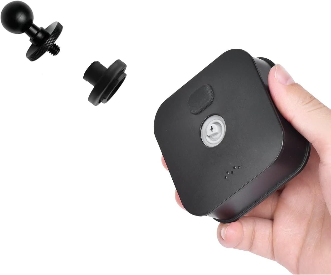 Rigid Rain Gutter Mount for Security Camera - Easy Install No Drill No Rust Design, 1/4-20" Thread Joint Holder (1 Pack,Black)-Compatible with Ring Stick Up Blink Outdoor Indoor 4th XT3 XT2 Camera - Image 5