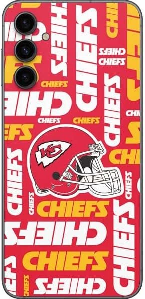 Skinit Phone Decal Skin Compatible with Samsung Galaxy A14 5G - Officially Licensed NFL Kansas City Chiefs Red Blast Design - Image 2