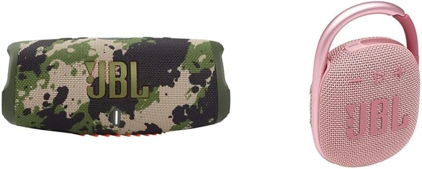 JBL Charge 5 Portable Wireless Bluetooth Speaker & Clip 4 - Portable Mini Bluetooth Speaker for Home - Image 2