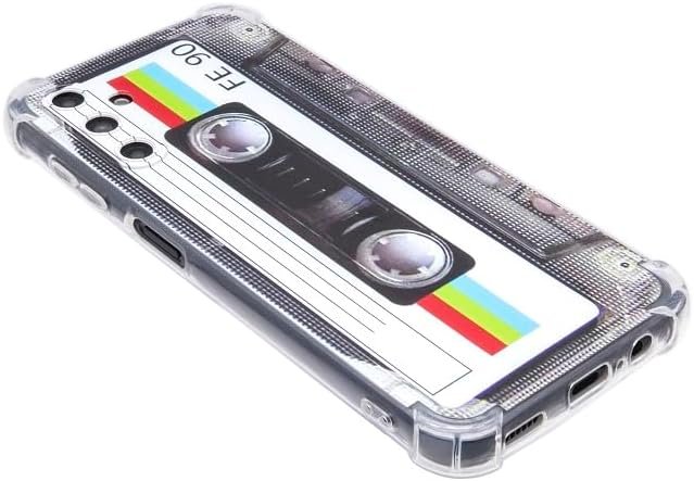 Compatible with Galaxy A14 5G Case,80s Type Music Cassette Case with Shockproof Protective Bumper for Samsung Galaxy A14 5G - Image 3