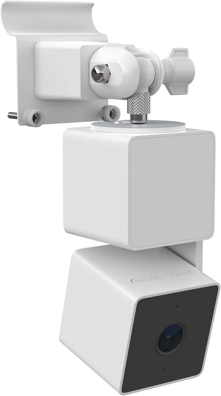 Vinyl Siding Mount Compatible with Wyze Cam Pan V3 Camera (White) - Image 2