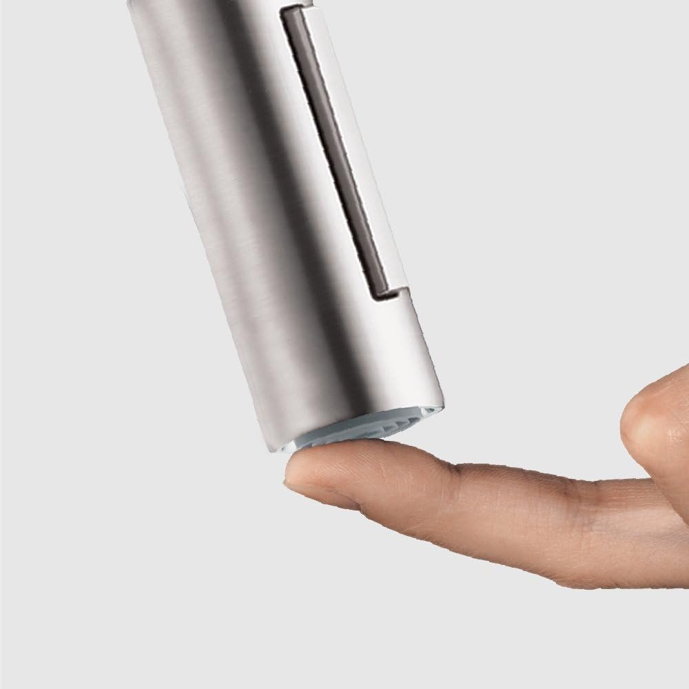 AXOR Citterio Stainless Steel High Arc Kitchen Faucet, Kitchen Faucets with Pull Down Sprayer, Faucet for Kitchen Sink, Magnetic Docking Spray Head, Stainless Steel Optic 39835801 - Image 3