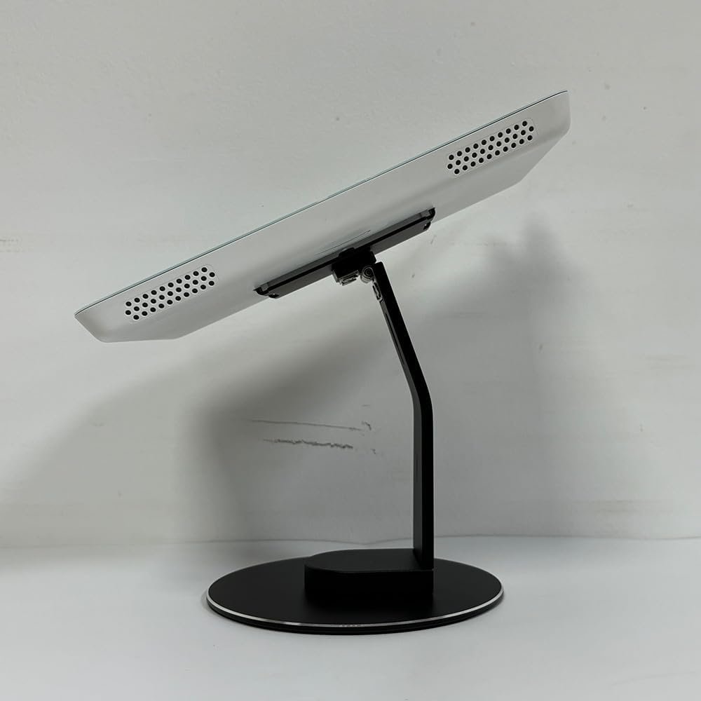 Made for Amazon Tilt Stand for Echo Hub,Rotatable Tilt Stand for Alexa Hub, Echo Hub 8” Table Stand, Aluminum Stand Holder for Echo Hub, Adjustable with 360 Degree Rotatable Desktop Stand (Black) - Image 6