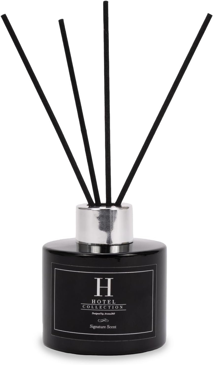 Hotel Collection Midnight in Paris Reed Diffuser Set,Luxury Hotel Inspired Home Diffuser, Lasting 4 Month Longevity, 100mL - Image 3