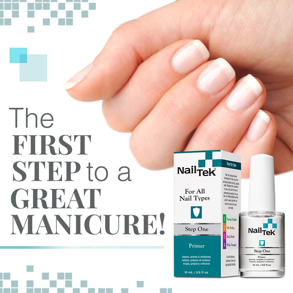 Nail Tek Step One Primer Nail Treatment Unisex 0.5 oz - Image 3