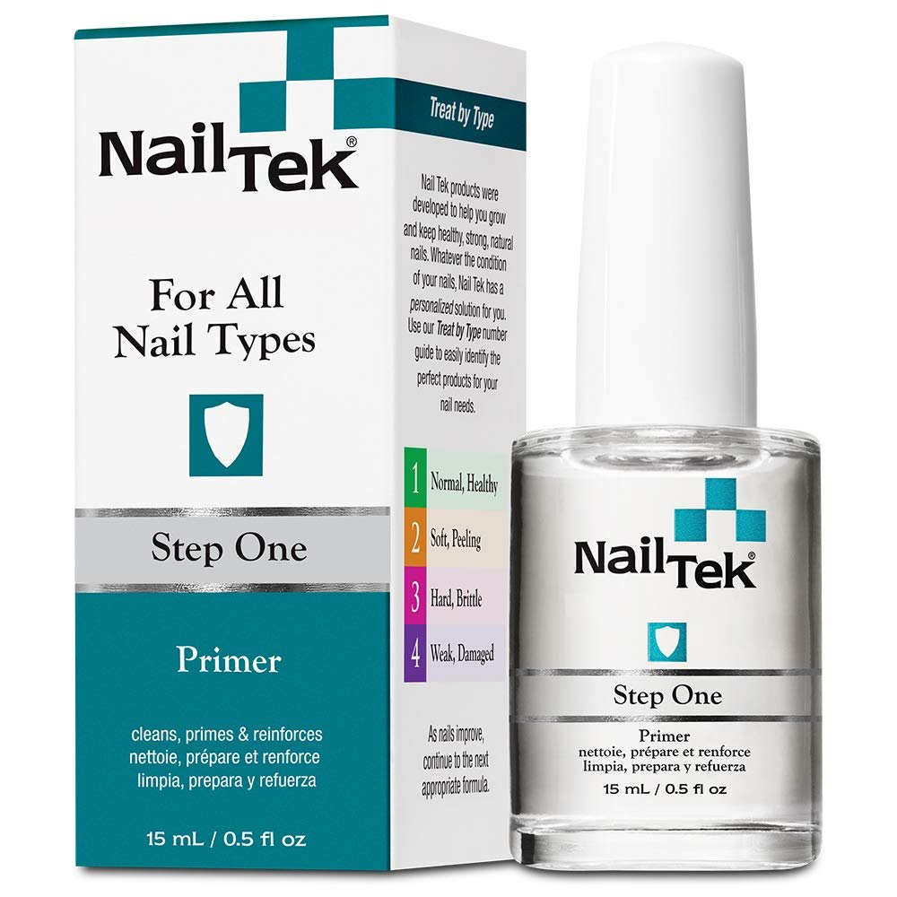 Nail Tek Step One Primer Nail Treatment Unisex 0.5 oz - Image 2