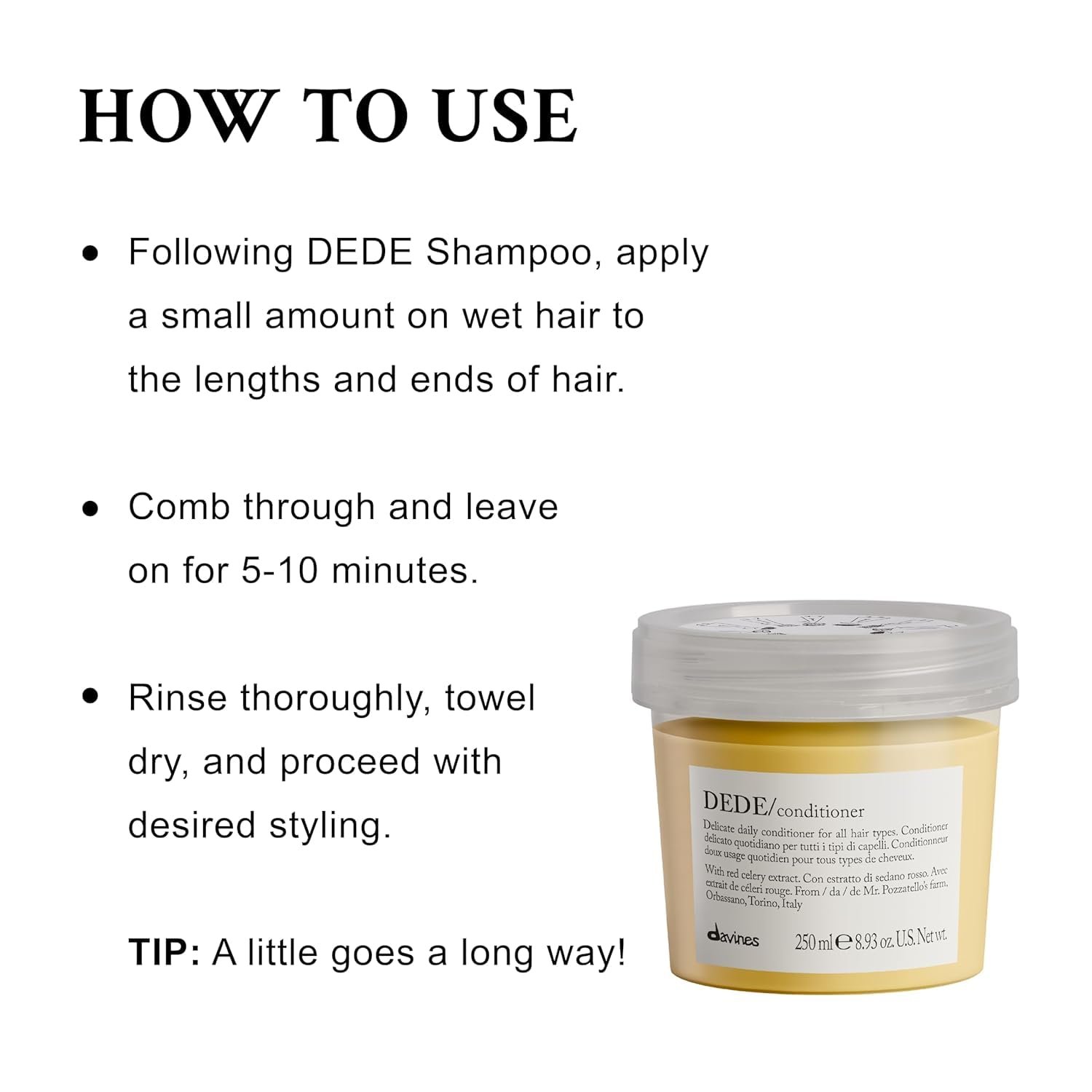Davines VOLU Shampoo, Volume Shampoo For Fine, Thin Hair Types, Gentle Everyday Volumizing - Image 6