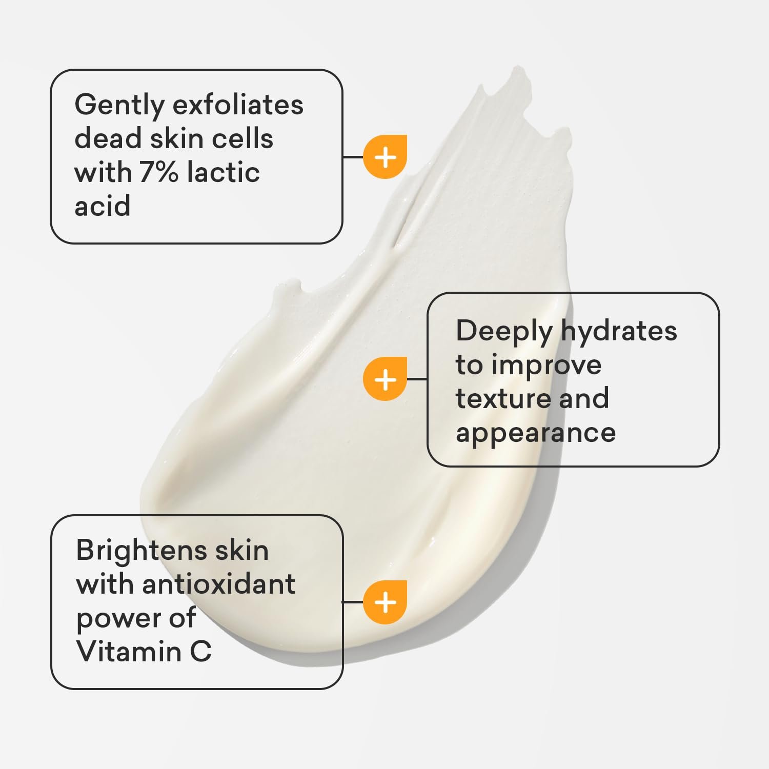 AmLactin Daily Vitamin C Lotion - 7.9 oz Body Lotion with 7% Lactic Acid - Skin-Brightening Exfoliator and Moisturizer for Dry Skin - Image 5