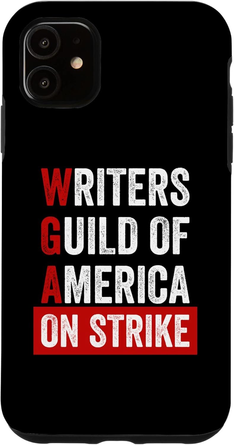 iPhone 11 Writers Guild Of America On Strike WGA On Strike Anti Ai Case - Image 2