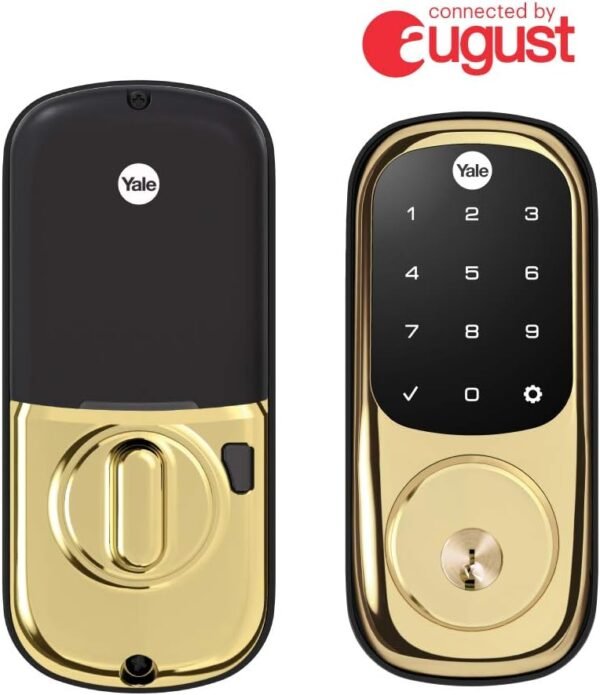 Yale Assure Lock - Wi-Fi Touchscreen Smart Lock - Polished Brass - Image 7