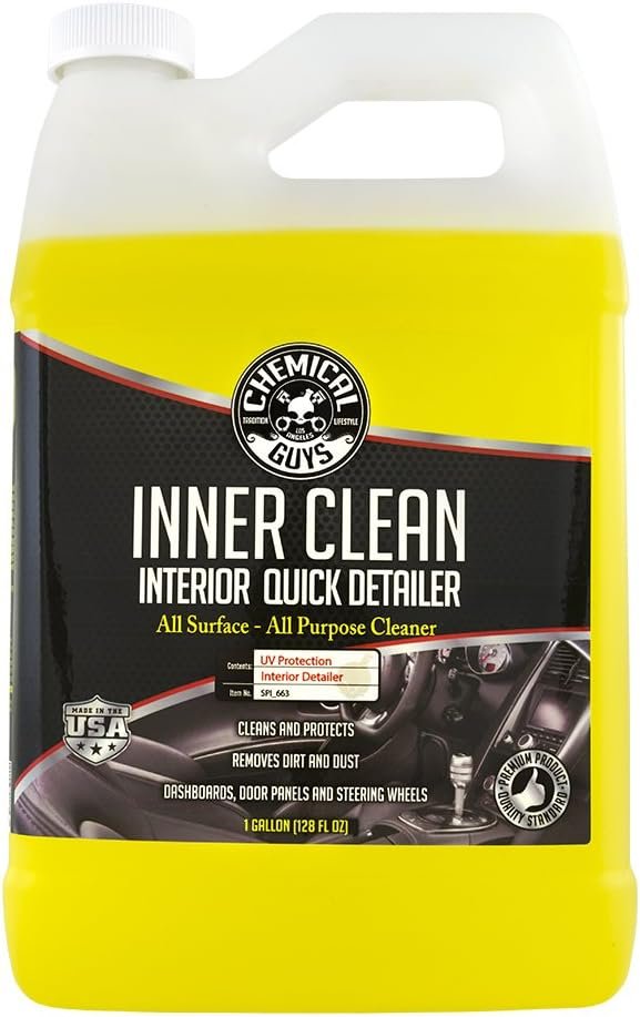 Chemical Guys SPI_663 InnerClean Interior Quick Detailer and Protectant, 1 Gal - Image 2
