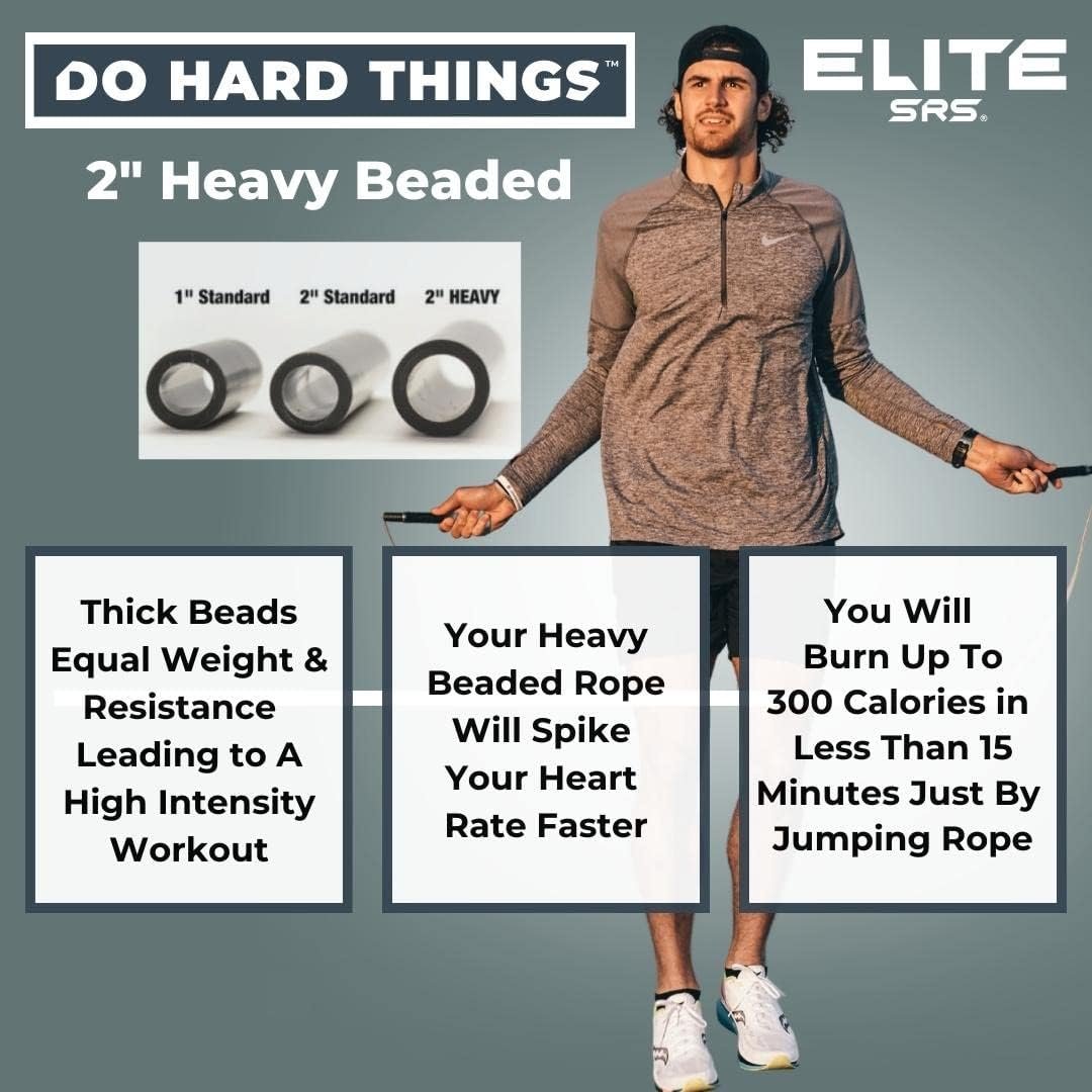 Elite SRS, Jump Ropes for Fitness, Progression Bundle - 3 Curated Jump Ropes For Starting Your Jump Rope Fitness Journey - With or Without Jump Rope Mat - Image 6
