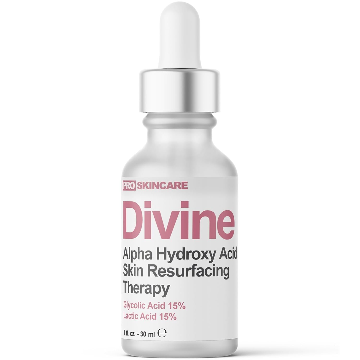 Glycolic Acid & Lactic Acid Peeling Solution - SKIN PERFECTING 30% AHA Liquid, Professional Grade Chemical Face Peel for Acne Scars, Collagen Boost, Wrinkles, Fine Lines - AHA - 1 fl oz - Image 10