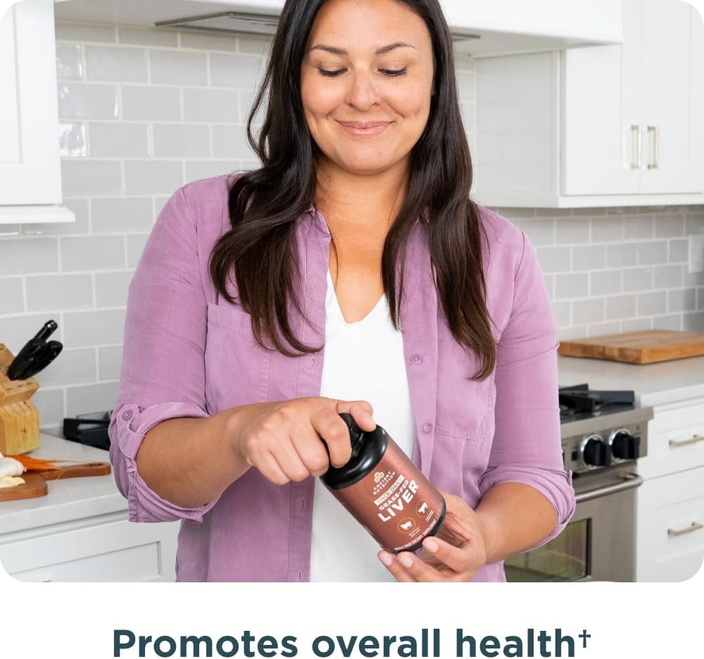 Ancient Nutrition Organ Supplements, Once Daily Grass-Fed and Wild Organ Complex Capsules, Beef & Lamb Liver, Supports Healthy Blood, Gut, and Liver, 30 Ct - Image 6