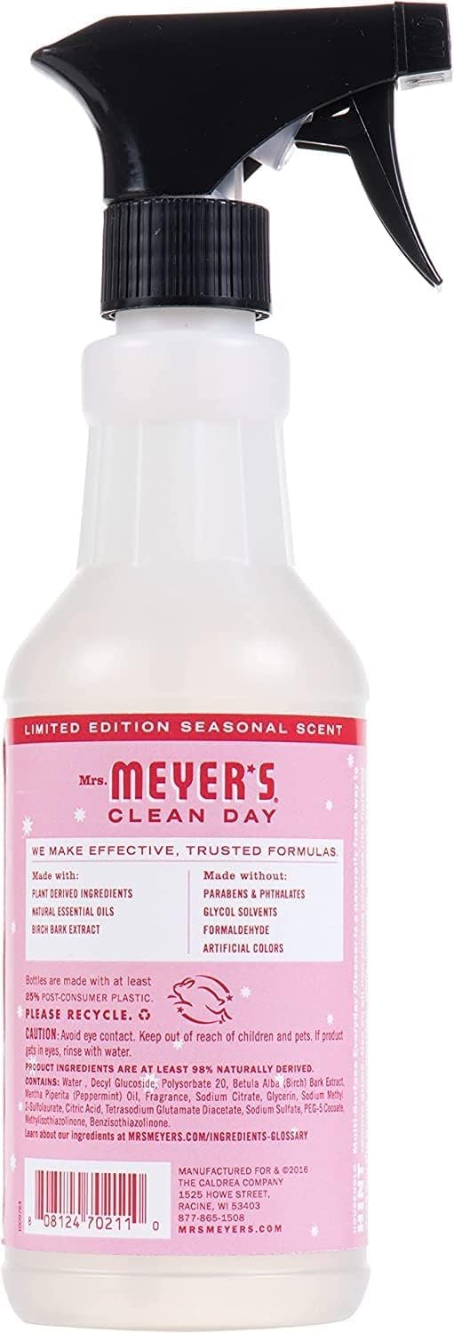 Mrs. Meyer's Multi-Surface Cleaner, Peppermint, 16 OZ (Pack of 6) - Image 4