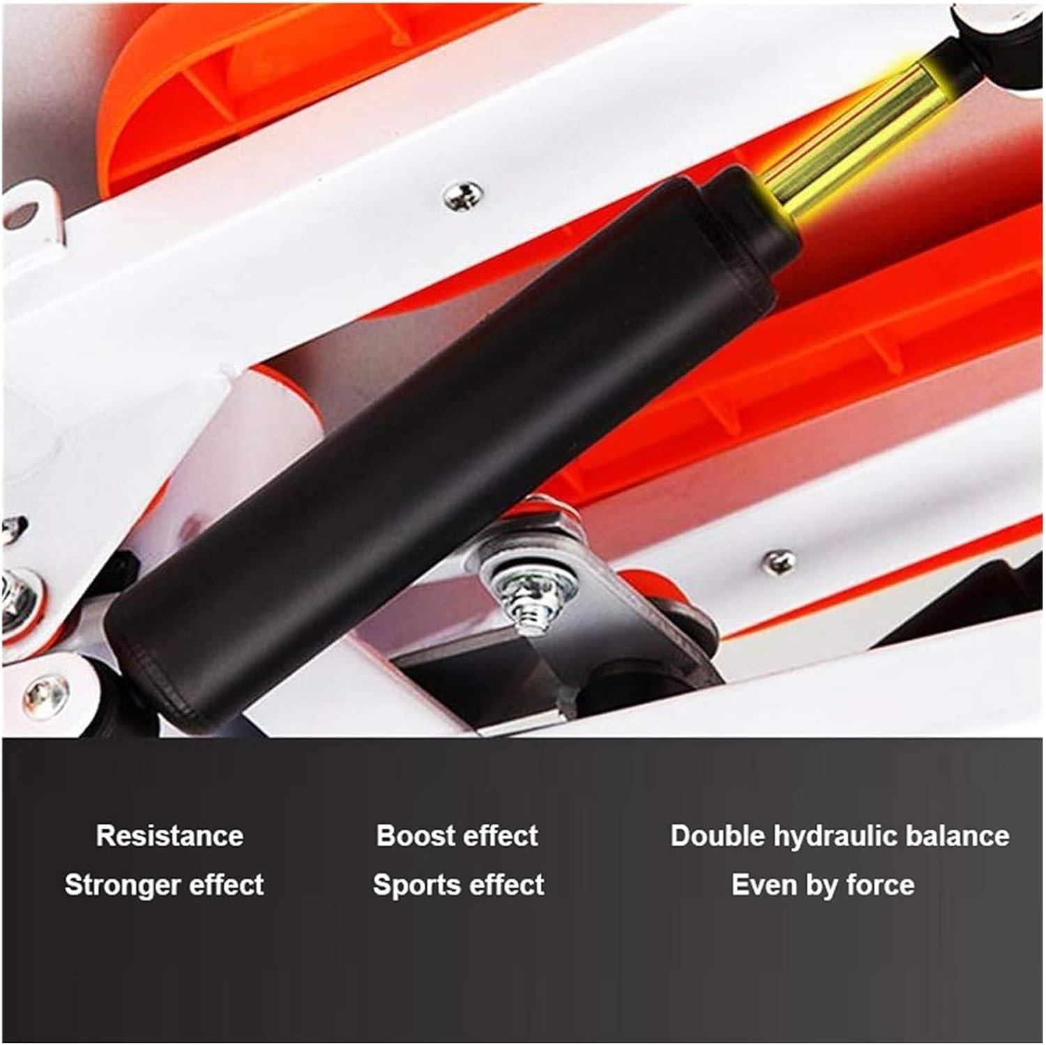 Mini-Stepper Swing Stepper Hydraulic Stepper Household Silent Mini Step Machine Fitness Twist Stair Stepper Exercise Equipment for Exercise - Image 7