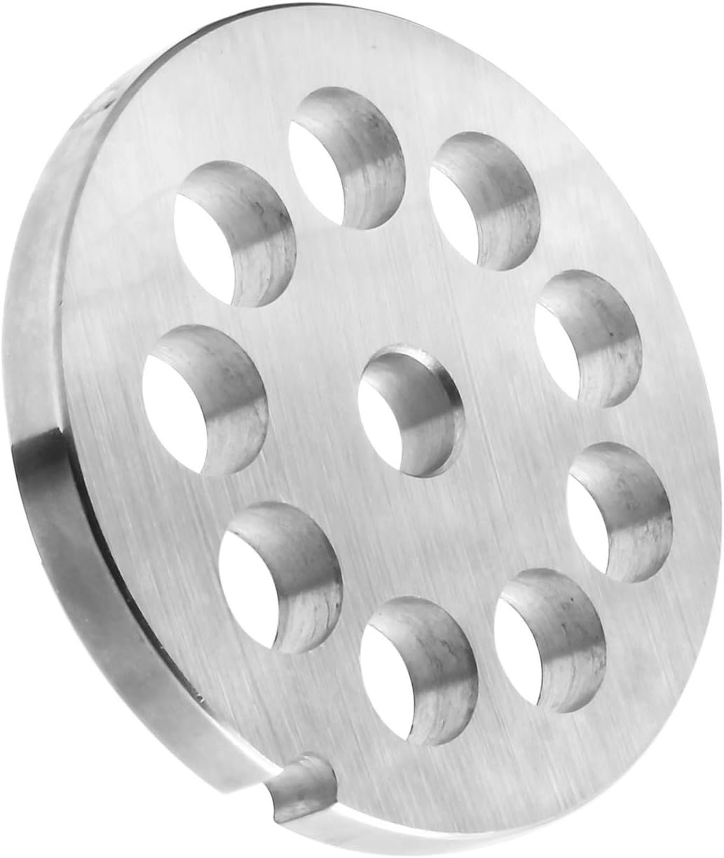 #12 Stainless Steel Meat Grinder Plate Discs Blades for FGA Food Chopper and Hobart, LEM, Cabelas, Weston, MTN Meat Grinders,Cutting Disks Heavy Duty - Image 5