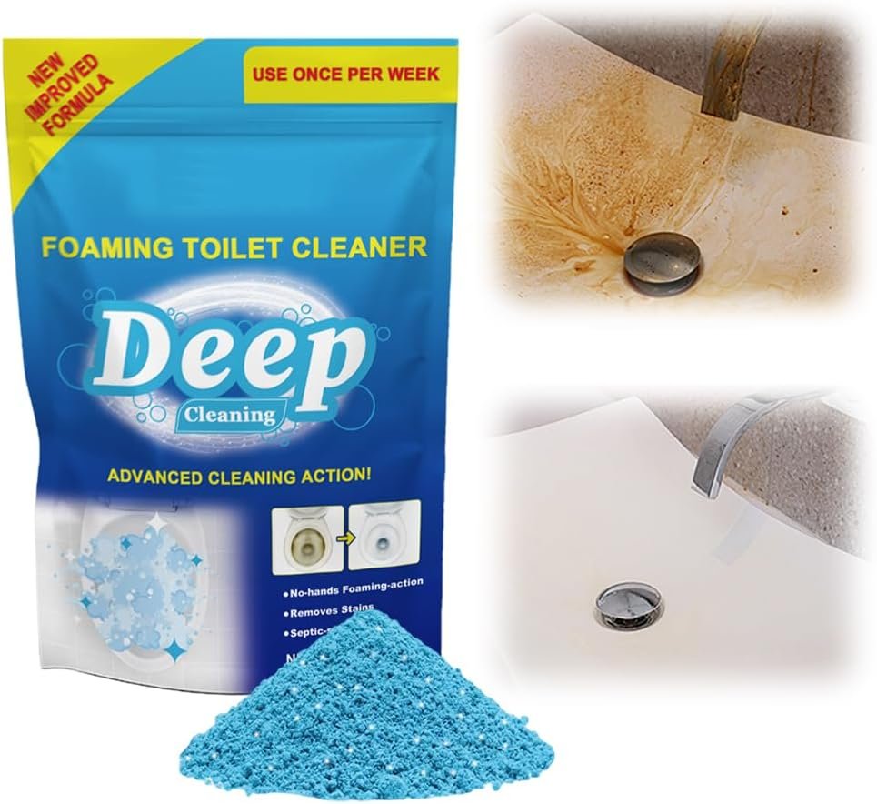 Toilet Cleaner, 2024 New Foam Toilet Cleaner Toilet Bowl Cleaners, Powerful Foaming Toilet Bowl Cleaner, Deep Cleaning (1) - Image 2