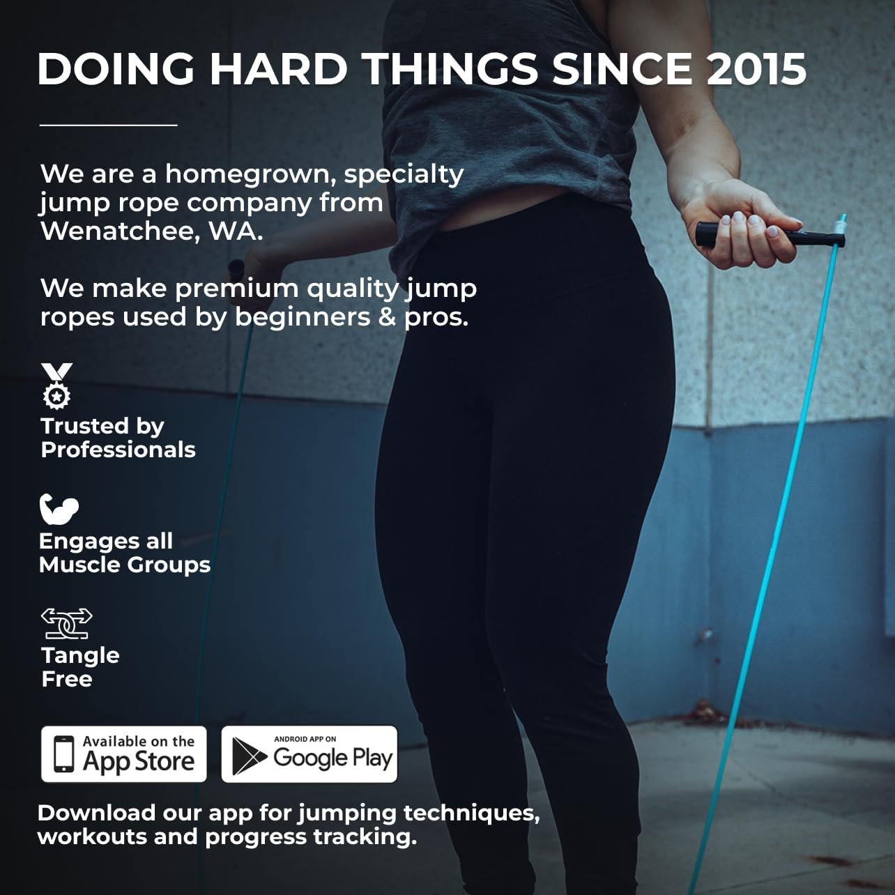 Elite Jumps Boxer Jump Rope 3.0 for Fitness & Cardio Training | Professionally Designed Boxing Jump Rope w/Smooth Action Polymer Handles & Slip-Resistant Grips | Tangle-Free PVC Jump Rope - Image 5