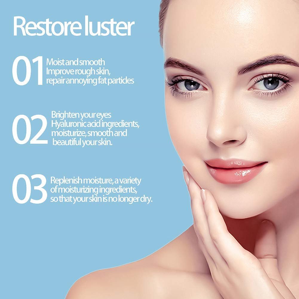 Under Eye Patches,30 pairs Hyaluronic Acid Anti-Aging Under Eye Mask, Collagen Under Eye Gel Pads for Dark Circles, Wrinkles, Fine Line, Puffiness (Blue) - Image 7